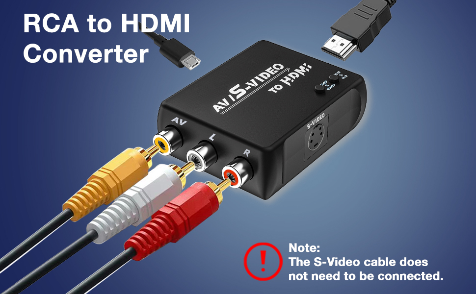 RCA to HDMI Converter