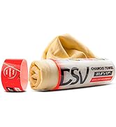 DSV Standard Premium Car Care Towel, Drying Super Absorbent Chamois Cloth for Car Wash, Spotless ...
