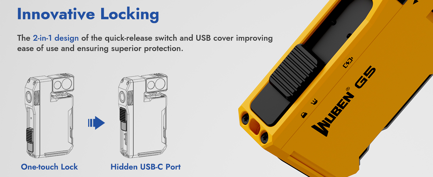 wuben g5 small flashlight