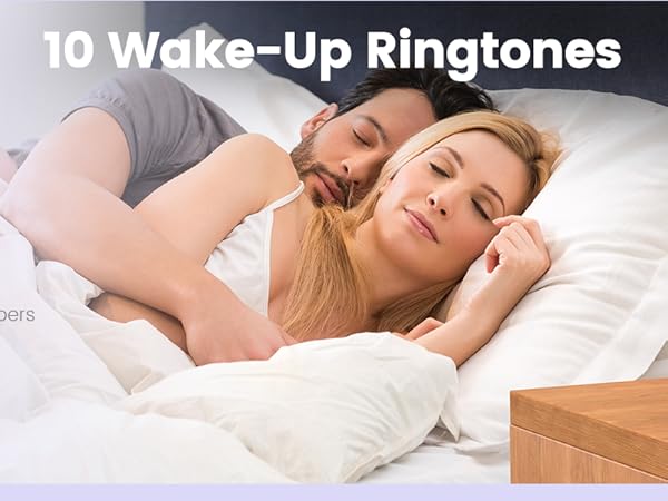 Dekala Wishalarm Bed shaker loud alarm clock for heavy sleepers