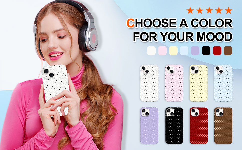 Cute Trendy Polka Dot Design