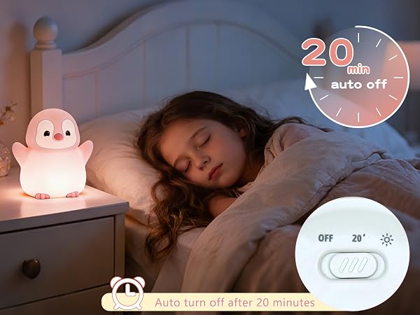 penguin night light