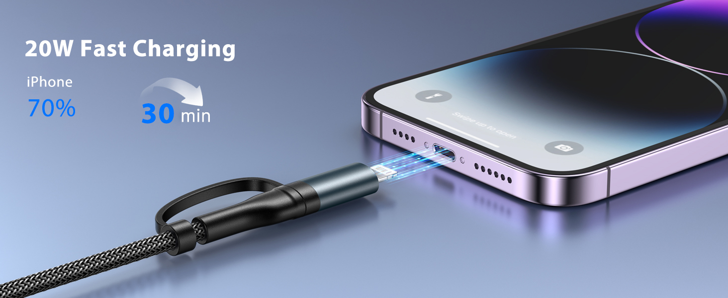 USB C Lightning Adapter Cord