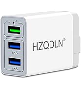 Fast Wall Charger QC 3.0 USB Quick Charge 3 Ports Tablet iPad Phone Charger Adapter Travel Plug C...