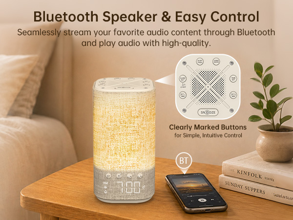 sunrise alarm clock with sound machine
