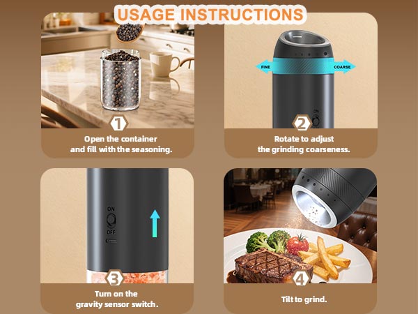 USAGE INSTRUCTIONS