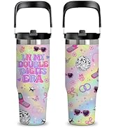 xiiai 10 Year Old Girl Birthday Gifts - 30oz In My Double Digits Era Tumbler with Handle, 10th Bi...