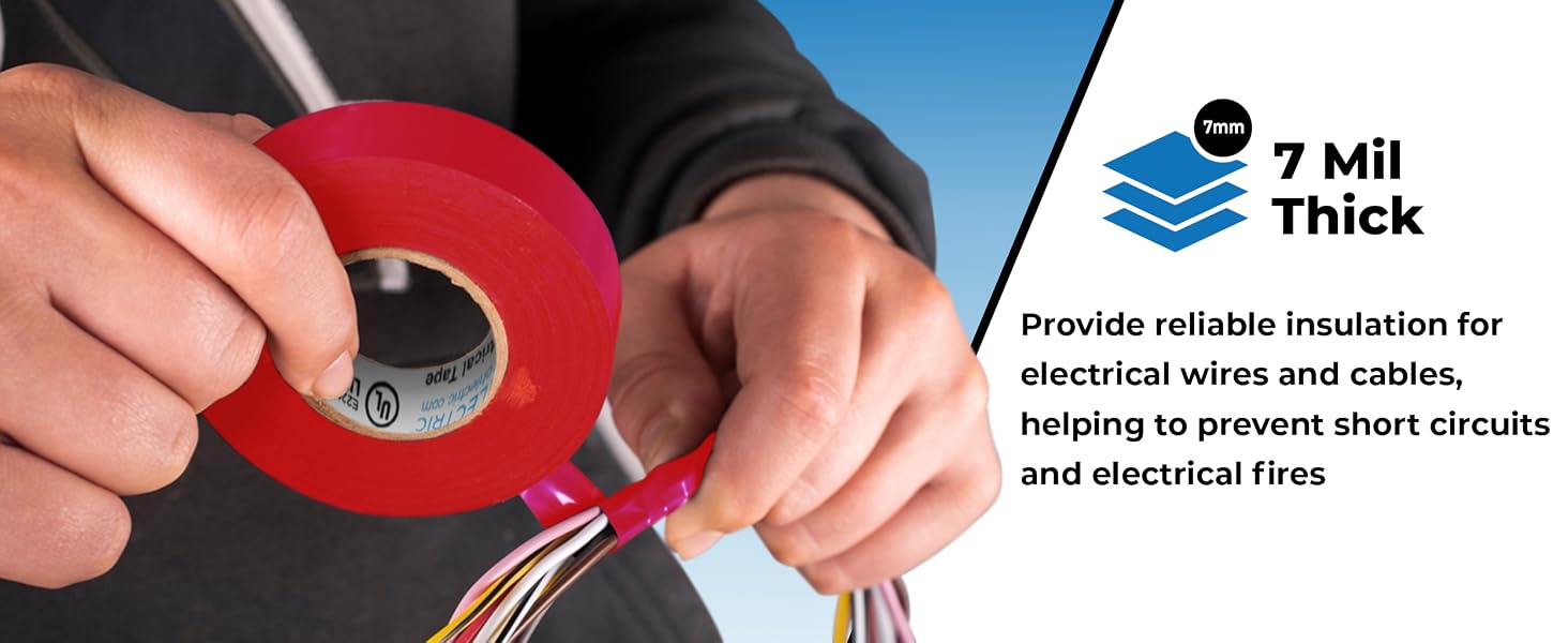 Professional Grade Vinyl Electrical Tape