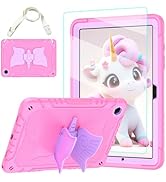 TOMORRY Case for Samsung Galaxy Tab A9+/ A9 Plus 11 inch 2023 with Tempered Glass Screen Protecto...