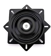 AAGUT 8" Swivel Plate Mechanism for Recliner Chair &amp; Bar Stool Heavy Duty Swivel Base Square Swiv...