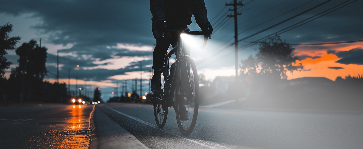 mountain bike lights set e bike accessories reflectors scooter road kit