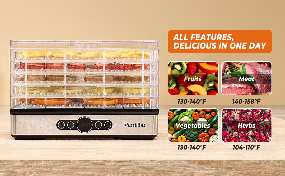 Food Dehydrator Dryer