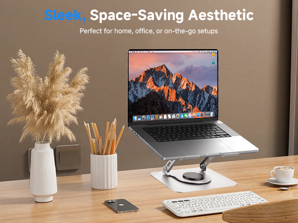 Adjustable laptop stand