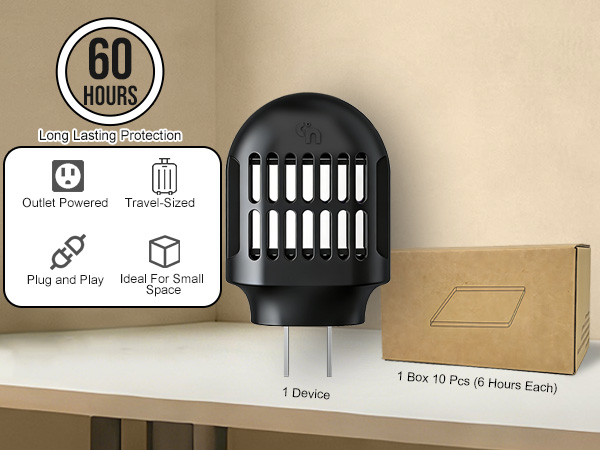 60 HOURS Long Lasting Protection