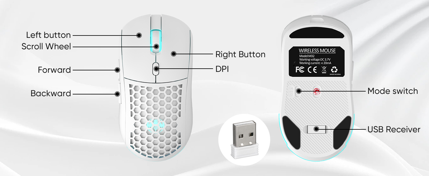 Wireless Gaming Mouse
