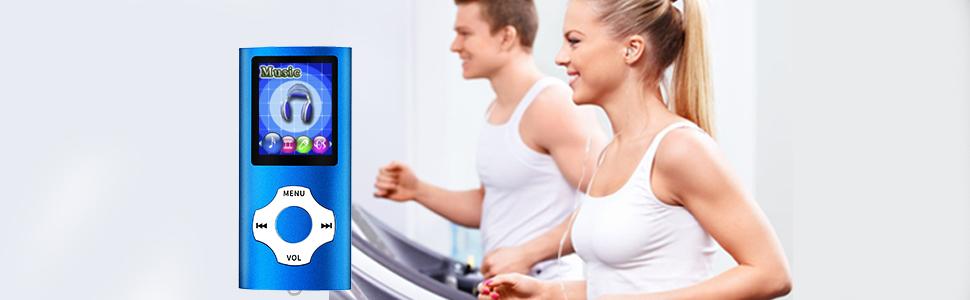 Enjoy music while exercising