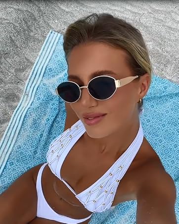kimorn oval sunglasses for women