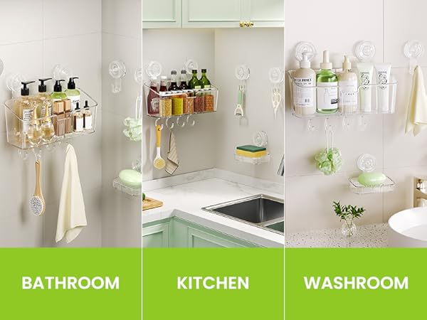 LUXEAR Shower Caddy Suction Cup
