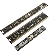 Printed Circuit Board Engineering Ruler, 3PCS 6.3/7.87/10.23inch PCB Printed Circuit Board Ruler ...