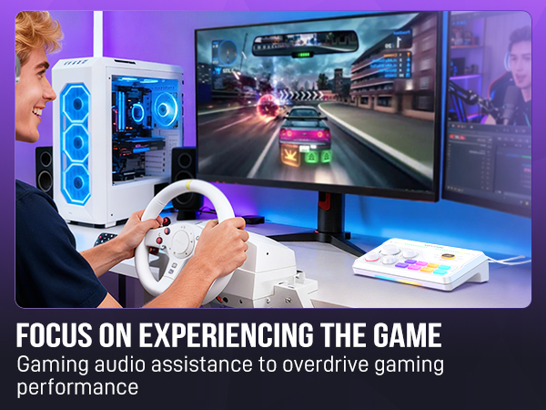 fifine SC8 assist gamer for better performance