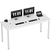 Need 63 Inch Large Computer Desk - Modern Simple Style Home Office Gaming Desk, Basic Writing Tab...