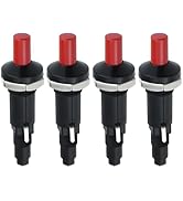 DALQUIS Push Botton Piezo Igniter, Two Outlet Plug Push Button Ceramic Igniter, Piezo Spark Ignit...