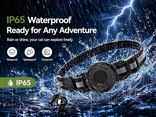 Pet Tracker,GPS Collar for Cats