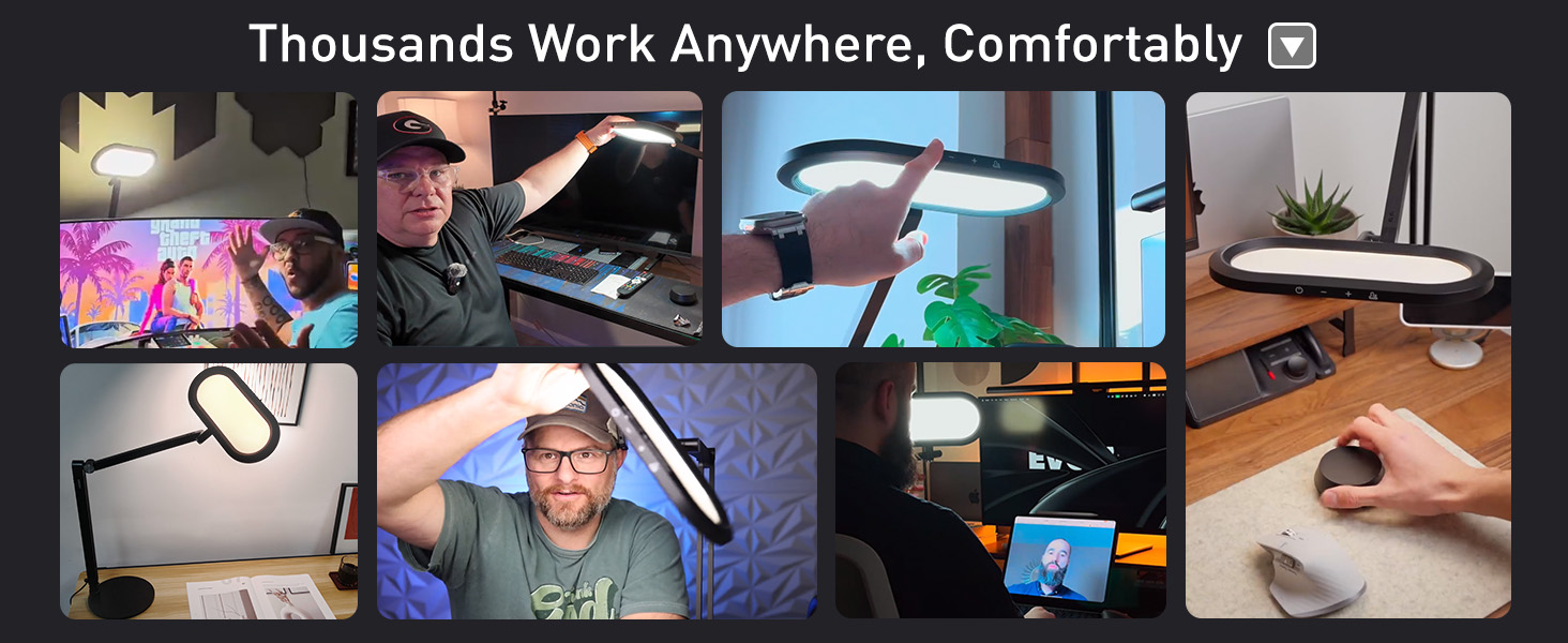 desk light for video calls