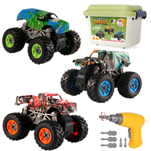 monster truck toys Take Apart Toys STEM Toys Educational Building Toys