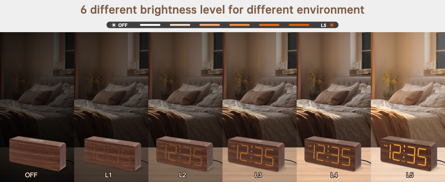 wood clock for living room