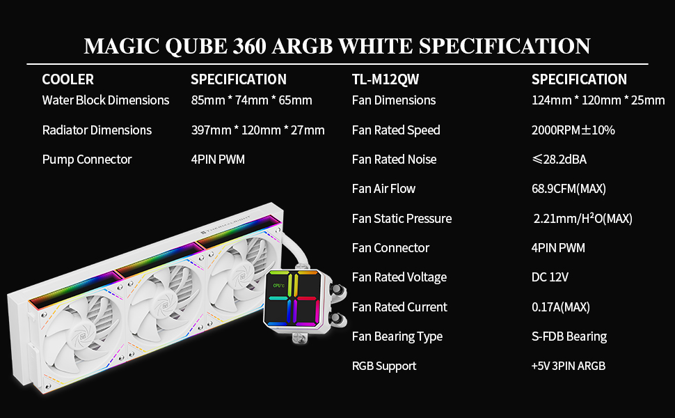 MQ 360 ARGB WHITE-US
