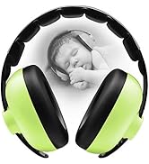 BBTKCARE Baby Ear Protection Noise Cancelling HeadPhones for Babies for 3 Months to 3 Years (Green)