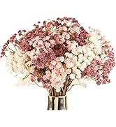 N&T NIETING Baby Breath Flowers,10Pcs Fake Gypsophila Plants Artificial Baby Breath Flowers for W...