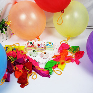 balloons with rubber band handle