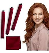 Overnight Blowout Rods | Heatless Curls for Long or Short Hair Rollers Blow Out Curling Rod No He...