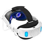 Battery Head Strap for Oculus/Meta Quest 3,Built-in 6000 mAh Battery Pack with LED Display Screen...
