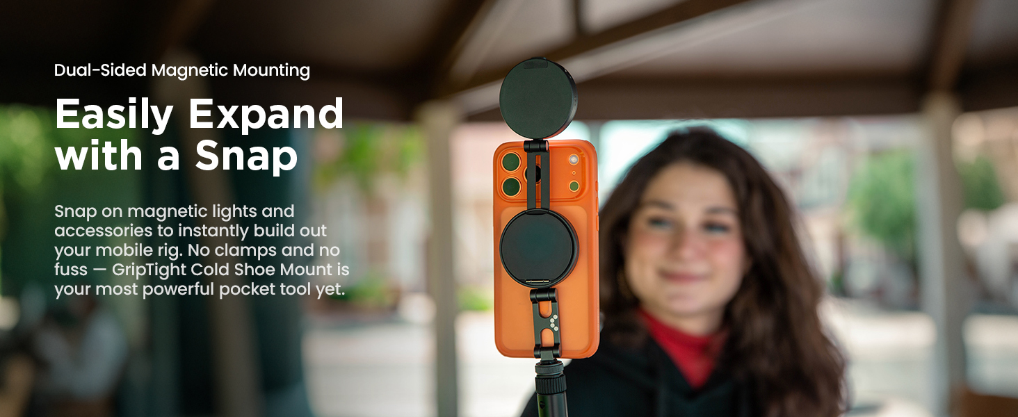 Joby GripTight Magnetic Cold Shoe Phone Mount