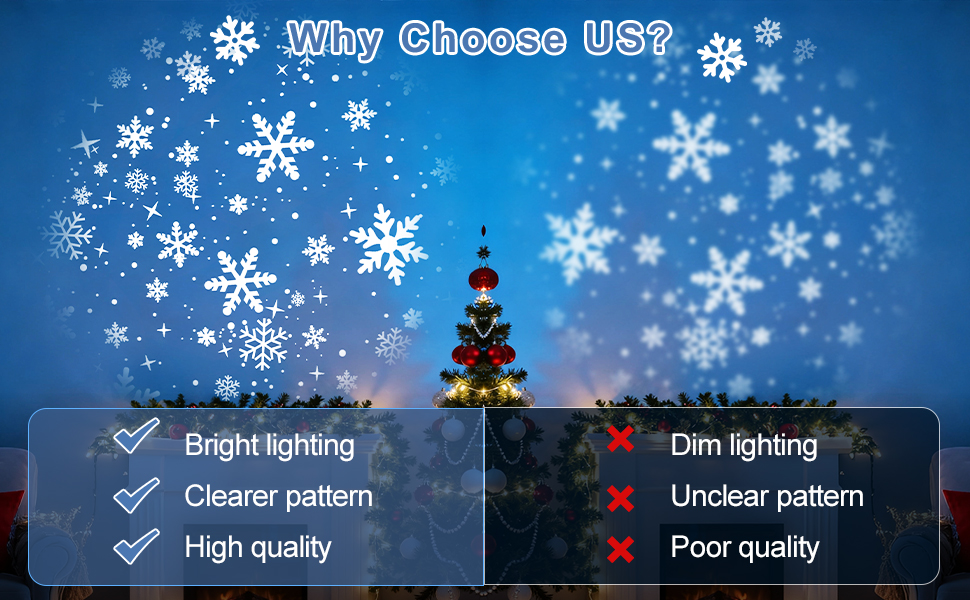 christmas projector lights outdoor