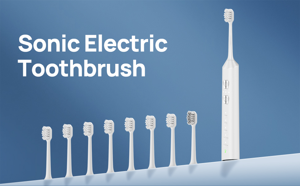Sonic Electric Toothbrush White