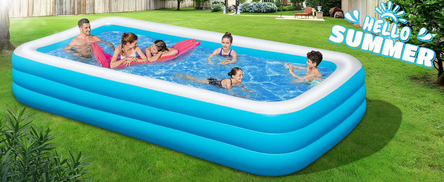 large inflatable pool