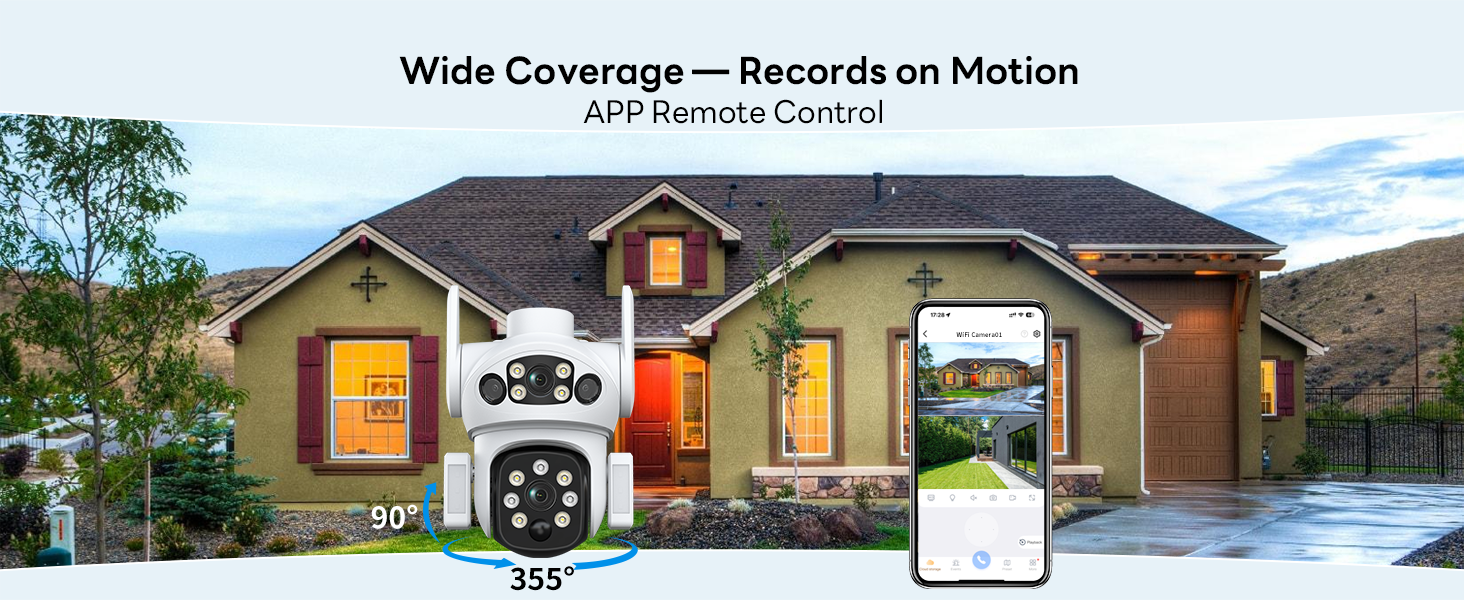 Solar Camera Outdoor Wireless