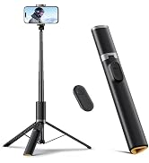 TODI 63" Phone Tripod, Tripod for iPhone &amp; Portable Selfie Stick Tripod with Remote, Phone Tripod...