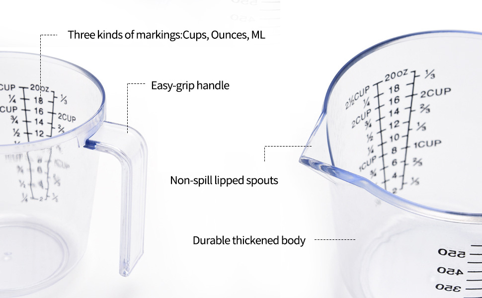 plastic measuring cup