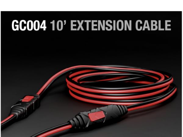 NOCO GC004 X-Connect 10-Foot (3m) Extension Cable Accessory For NOCO Genius Smart Battery Chargers