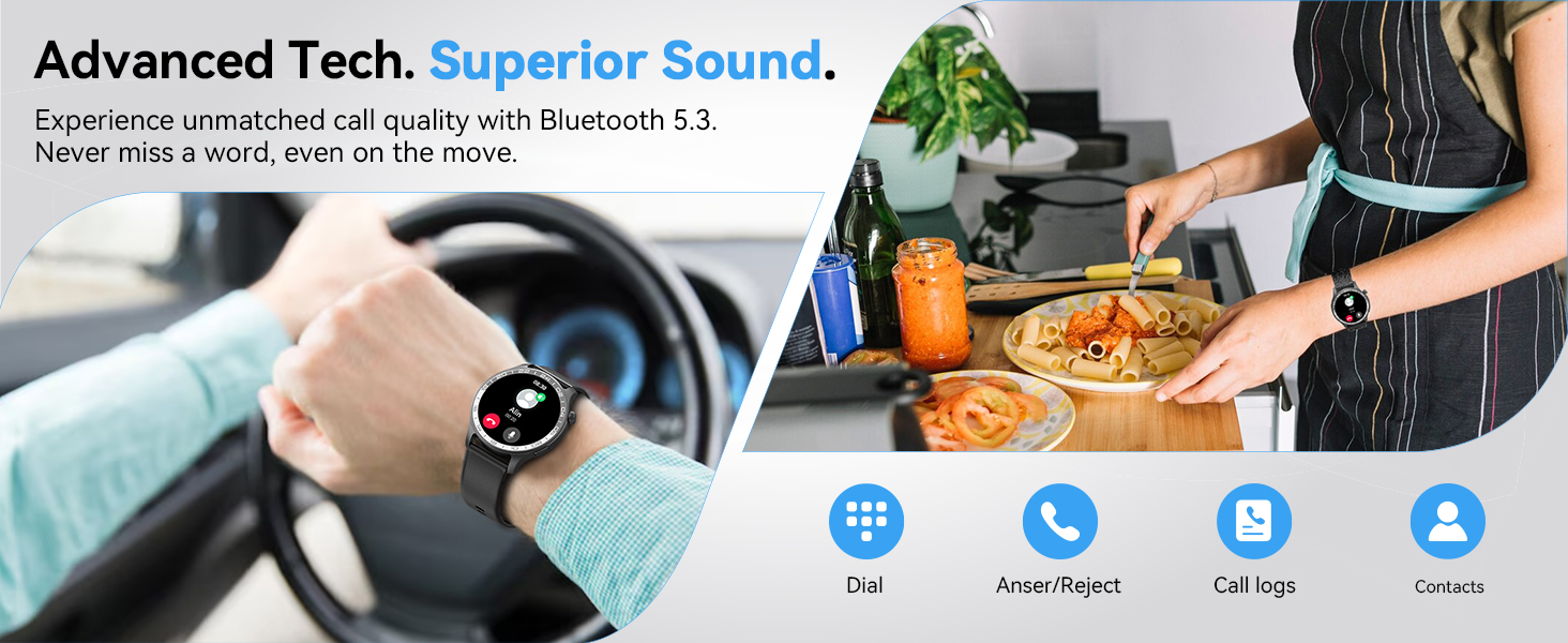 superior sound and speaker, bluetooth5.3, stable signal, great and perfect call