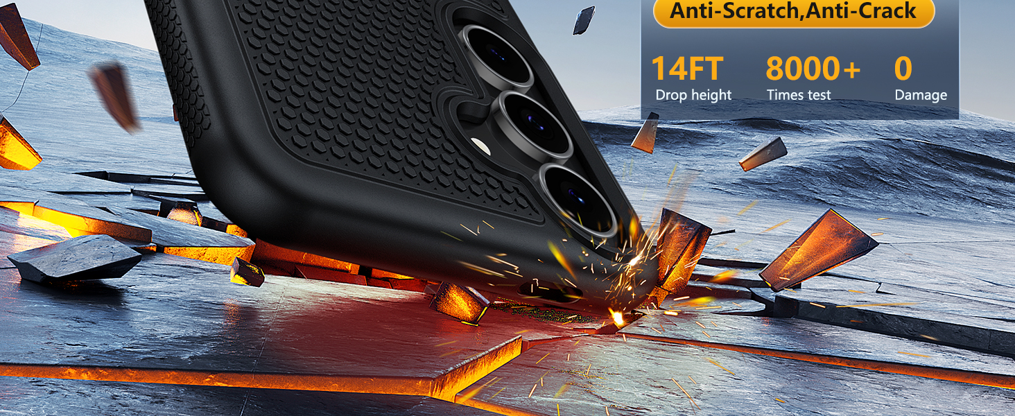 FNTCASE for Samsung Galaxy S25-FE Case