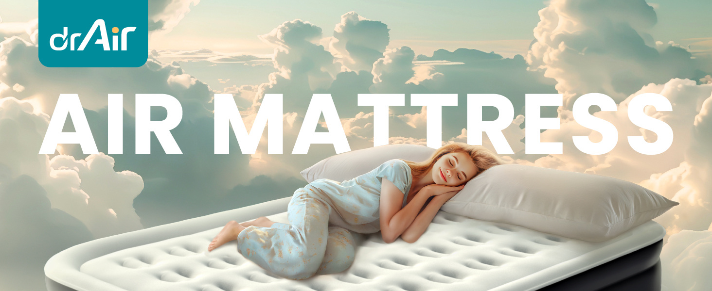 air mattress queen with built in pump