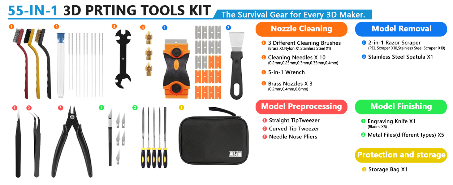 3d printer tool kit