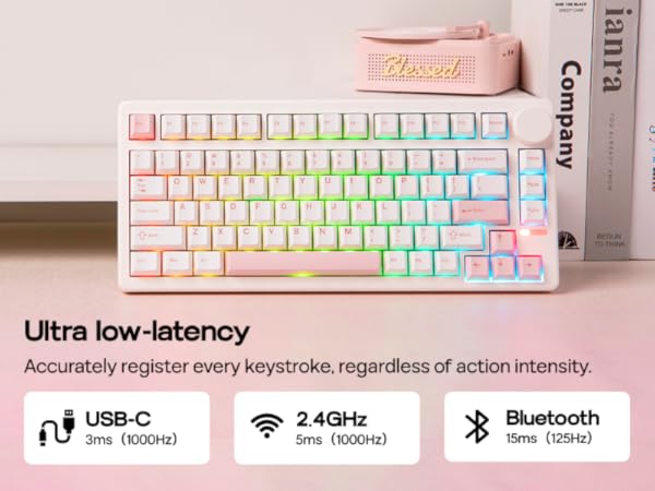 Programmable Wireless Gaming Keyboard