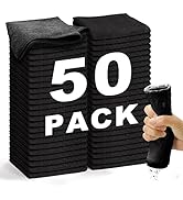 WEAWE Microfiber Cleaning Cloth-50Pcs (13x13 inch) 2100 Series Ultra Soft Highly Absorbent Rags f...